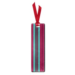 Red Blue Line Vertical Small Book Marks