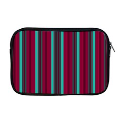 Red Blue Line Vertical Apple Macbook Pro 17  Zipper Case