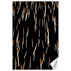 Rain Cigarettes Transparent Background Motion Angle Canvas 24  X 36 