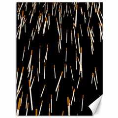 Rain Cigarettes Transparent Background Motion Angle Canvas 36  X 48   by Mariart