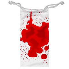 Red Blood Transparent Jewelry Bag