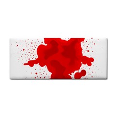 Red Blood Transparent Cosmetic Storage Cases