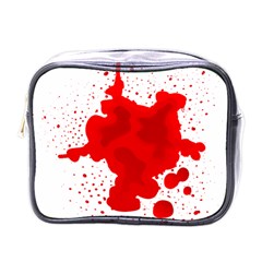 Red Blood Transparent Mini Toiletries Bags