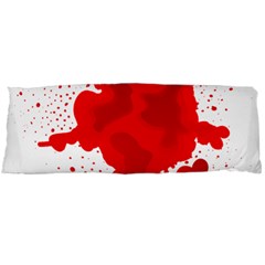 Red Blood Transparent Body Pillow Case (dakimakura) by Mariart