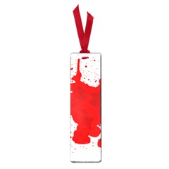 Red Blood Transparent Small Book Marks