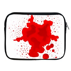 Red Blood Transparent Apple Ipad 2/3/4 Zipper Cases by Mariart