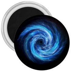 Hole Space Galaxy Star Planet 3  Magnets by Mariart