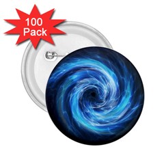 Hole Space Galaxy Star Planet 2 25  Buttons (100 Pack) 