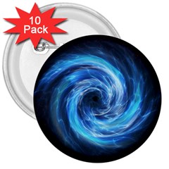 Hole Space Galaxy Star Planet 3  Buttons (10 Pack)  by Mariart