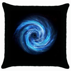 Hole Space Galaxy Star Planet Throw Pillow Case (black) by Mariart