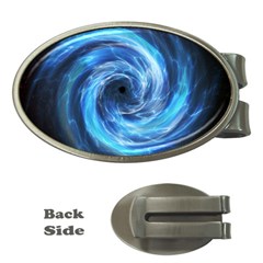 Hole Space Galaxy Star Planet Money Clips (oval) 