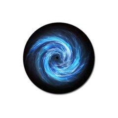 Hole Space Galaxy Star Planet Magnet 3  (round)