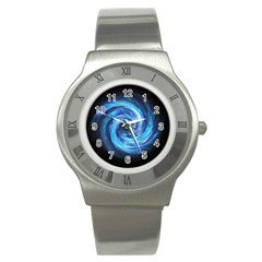 Hole Space Galaxy Star Planet Stainless Steel Watch