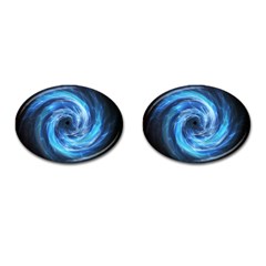 Hole Space Galaxy Star Planet Cufflinks (oval) by Mariart