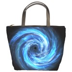 Hole Space Galaxy Star Planet Bucket Bags Front