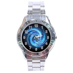 Hole Space Galaxy Star Planet Stainless Steel Analogue Watch by Mariart