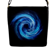 Hole Space Galaxy Star Planet Flap Messenger Bag (l)  by Mariart