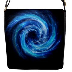 Hole Space Galaxy Star Planet Flap Messenger Bag (s) by Mariart