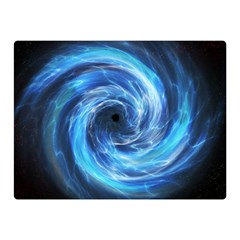 Hole Space Galaxy Star Planet Double Sided Flano Blanket (mini) 