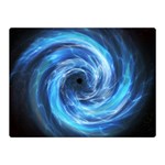 Hole Space Galaxy Star Planet Double Sided Flano Blanket (Mini)  35 x27  Blanket Front