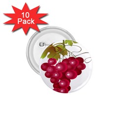 Red Fruit Grape 1 75  Buttons (10 Pack)