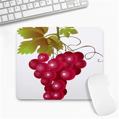 Red Fruit Grape Large Mousepads