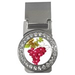 Red Fruit Grape Money Clips (CZ)  Front