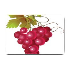 Red Fruit Grape Small Doormat 