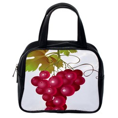 Red Fruit Grape Classic Handbags (one Side)