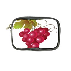 Red Fruit Grape Coin Purse by Mariart