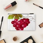 Red Fruit Grape Cosmetic Bag (Small)  Back