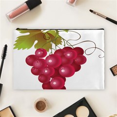 Red Fruit Grape Cosmetic Bag (large) 