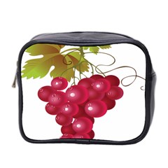 Red Fruit Grape Mini Toiletries Bag 2-side