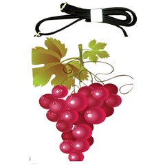 Red Fruit Grape Shoulder Sling Bags by Mariart