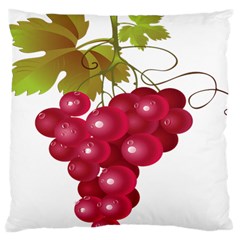 Red Fruit Grape Large Cushion Case (one Side)