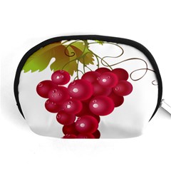 Red Fruit Grape Accessory Pouches (medium)  by Mariart