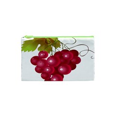 Red Fruit Grape Cosmetic Bag (xs) by Mariart