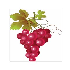 Red Fruit Grape Small Satin Scarf (square) by Mariart