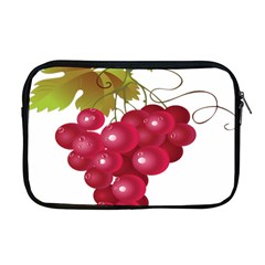 Red Fruit Grape Apple Macbook Pro 17  Zipper Case