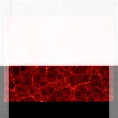 Simulation Red Water Waves Light Rectangular Jigsaw Puzzl by Mariart