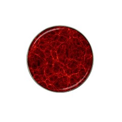 Simulation Red Water Waves Light Hat Clip Ball Marker by Mariart