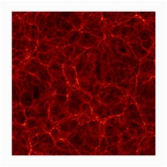 Simulation Red Water Waves Light Medium Glasses Cloth by Mariart