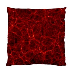 Simulation Red Water Waves Light Standard Cushion Case (one Side) by Mariart