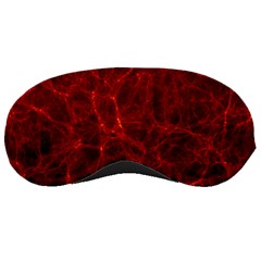 Simulation Red Water Waves Light Sleeping Masks by Mariart