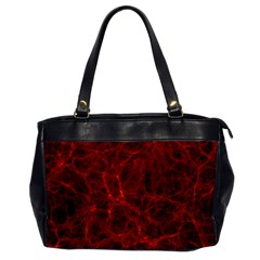 Simulation Red Water Waves Light Office Handbags by Mariart