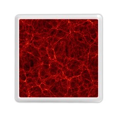 Simulation Red Water Waves Light Memory Card Reader (square)  by Mariart