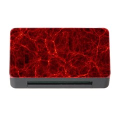 Simulation Red Water Waves Light Memory Card Reader With Cf