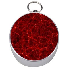 Simulation Red Water Waves Light Silver Compasses by Mariart