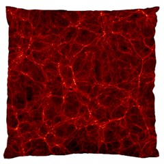 Simulation Red Water Waves Light Standard Flano Cushion Case (two Sides) by Mariart