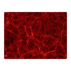 Simulation Red Water Waves Light Double Sided Flano Blanket (mini)  by Mariart